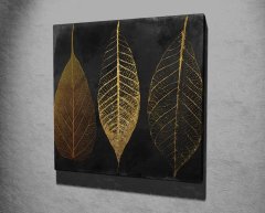 Wallity Obraz na plátně Leaves KC139 45x45 cm