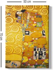 Wallity Obraz na plátně Like the Gustav Klimt 50x70 cm