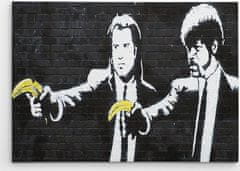 Wallity Obraz na plátně Pulp Fiction WY65 70x100 cm