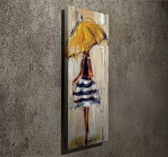 Wallity Obraz na plátně Rain ballet PC082 30x80 cm