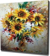 Wallity Obraz na plátně Sunflowers KC265 45x45 cm