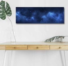 Hanah Home Obraz s led osvětlením Galaxie 90x30 cm