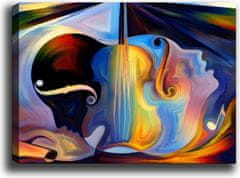 Wallity Obraz ABSTRACT MUSIC 70 x 100 cm