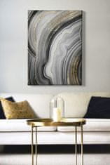 Wallity Obraz BLACK AND WHITE LINIES 70 x 100 cm