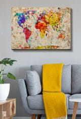 Wallity Obraz COLORFUL COUNTRY 70 x 100 cm