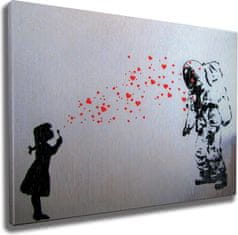 Wallity Obraz na plátně Astronaut love WY05 50x70 cm