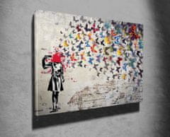 Wallity Obraz na plátně Butterfly dead WY51 50x70 cm