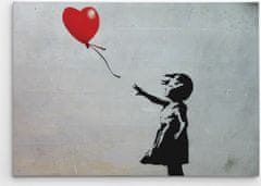 Wallity Obraz na plátně Foating love WY06 70x100 cm