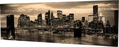 Wallity Obraz na plátně New York PC011 30x80 cm