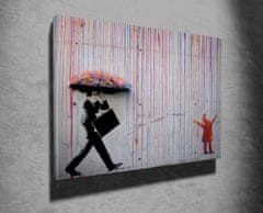 Wallity Obraz na plátně Rainbow rain WY64 50x70 cm