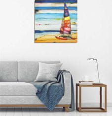 Wallity Obraz na plátně Windsurfing KC211 45x45 cm