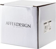 Affekdesign Porcelánový hrnek OTIS 360 ml bíločerný