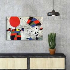 Wallity Reprodukce obrazu Joan Miró 078 45 x 70 cm