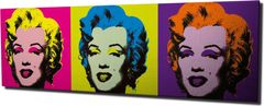 Wallity Reprodukce obrazu Andyho Warhola Marilyn Monroe PC059 30x80 cm