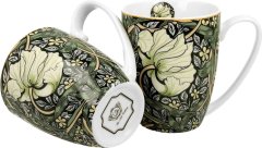 Dekorstyle Sada 2 ks porcelánových hrnků Morris Pimpernel 360 ml zelená