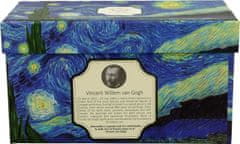 Dekorstyle Sada 2 ks porcelánových hrnků Van Gogh STARRY NIGHT 350 ml modrá