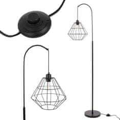 Tutumi Stojací lampa APP538-1F černá