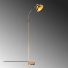 Opviq Stojací lampa Varzan 162 cm zlatá