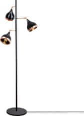 Opviq Stojací lampa Yıldo 163 cm černo-měděná