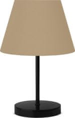 Opviq Stolní lampa Dantos 36 cm béžová/černá