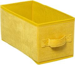 Dekorstyle Úložný Box Yellowday 15x31 cm žlutý