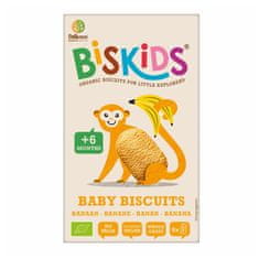 Belkorn Belkorn Biskids BIO dětské celozrnné sušenky s banánem 120g