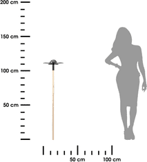 Dekorstyle Stojací ptačí pítko BAMB 116 cm černé