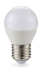 Milio LED žárovka G45 - E27 - 7W - 580 lm - teplá bílá