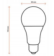 Berge 10x LED žárovka - E27 - 15W - 1200Lm - neutrální bílá