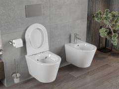 Mexen Závěsný WC set RICO 35 cm s prkénkem bílý