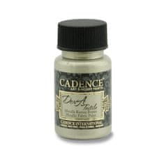 Cadence Metalická barva na textil Dora Textile - platinová / 50 ml