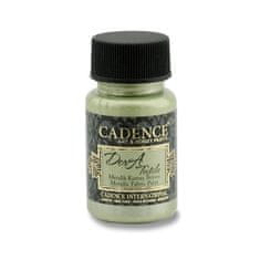 Cadence Metalická barva na textil Dora Textile - mentolová / 50 ml