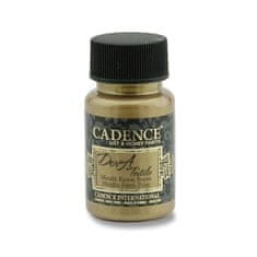 Cadence Metalická barva na textil Dora Textile - antická zlatá / 50 ml