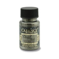 Cadence Metalická barva na textil Dora Textile - antracit / 50 ml