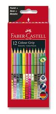 Faber-Castell Faber - Castell Pastelky trojhranné Grip 2001 12 ks