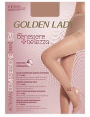 Gemini Dámské punčochové kalhoty Compressione Benessere / Bellezza 70 den - Golden Lady černá 2-S