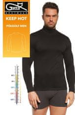 Gatta Pánský polorolák Gatta 3079S Keep Hot Men M-2XL černá XL