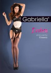 Gabriella Dámské punčochové kalhoty Gabriella Strip Panty Code 235 5-6 nero 5/6