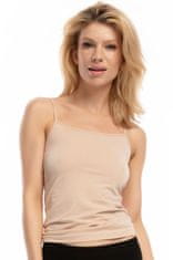 Julimex Dámské tílko Bamboo Cami beige - JULIMEX Béžová XXL