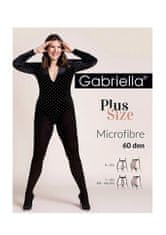 Gabriella Dámské punčochové kalhoty Gabriella Plus Size 162 60 den 8-9 nero 8/9-4XL/5XL