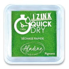 Aladine Razítkovací polštářek IZINK Quick Dry rychleschnoucí - zelený