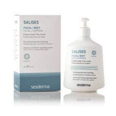 Sesderma Antibakteriální čisticí gel na obličej a tělo Salises (Foamy Soap-Free Cream) 300 ml