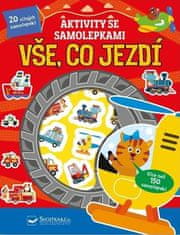 Svojtka & Co. Aktivity se samolepkami - Vše, co jezdí