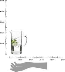 Allesken Skleněný džbán Idyllic 1,4 l čirý/vícebarevný