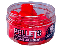 Lk Baits Pelety v dipu Lesní Jahoda 17mm, 60g