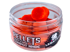 Lk Baits Pelety v dipu Compot NHDC 17mm, 60g