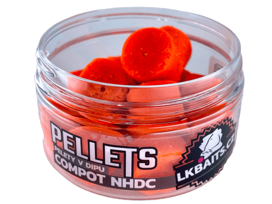 Lk Baits Pelety v dipu Compot NHDC 17mm, 60g