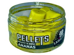 Lk Baits Pelety v dipu Ananas 17mm, 60g