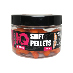 Lk Baits IQ Method Feeder Soft Pellets Spicy Peach 8 - 14mm 40g