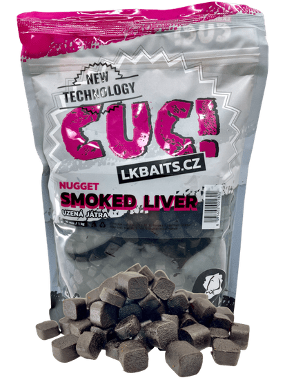 Lk Baits CUC! Nugget Smoked Liver 10 mm,1kg